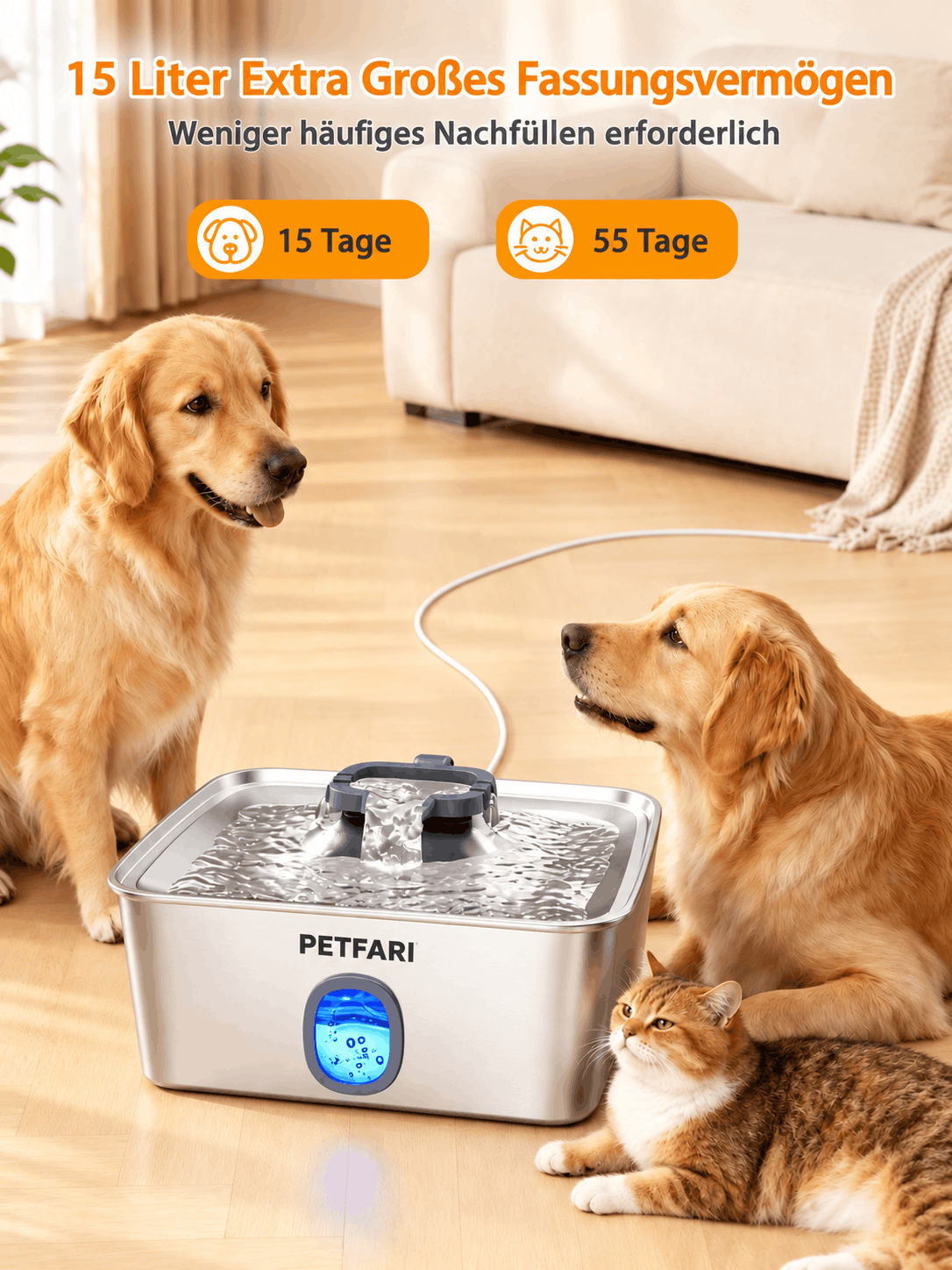 Trinkbrunnen AquaFlow 15L
