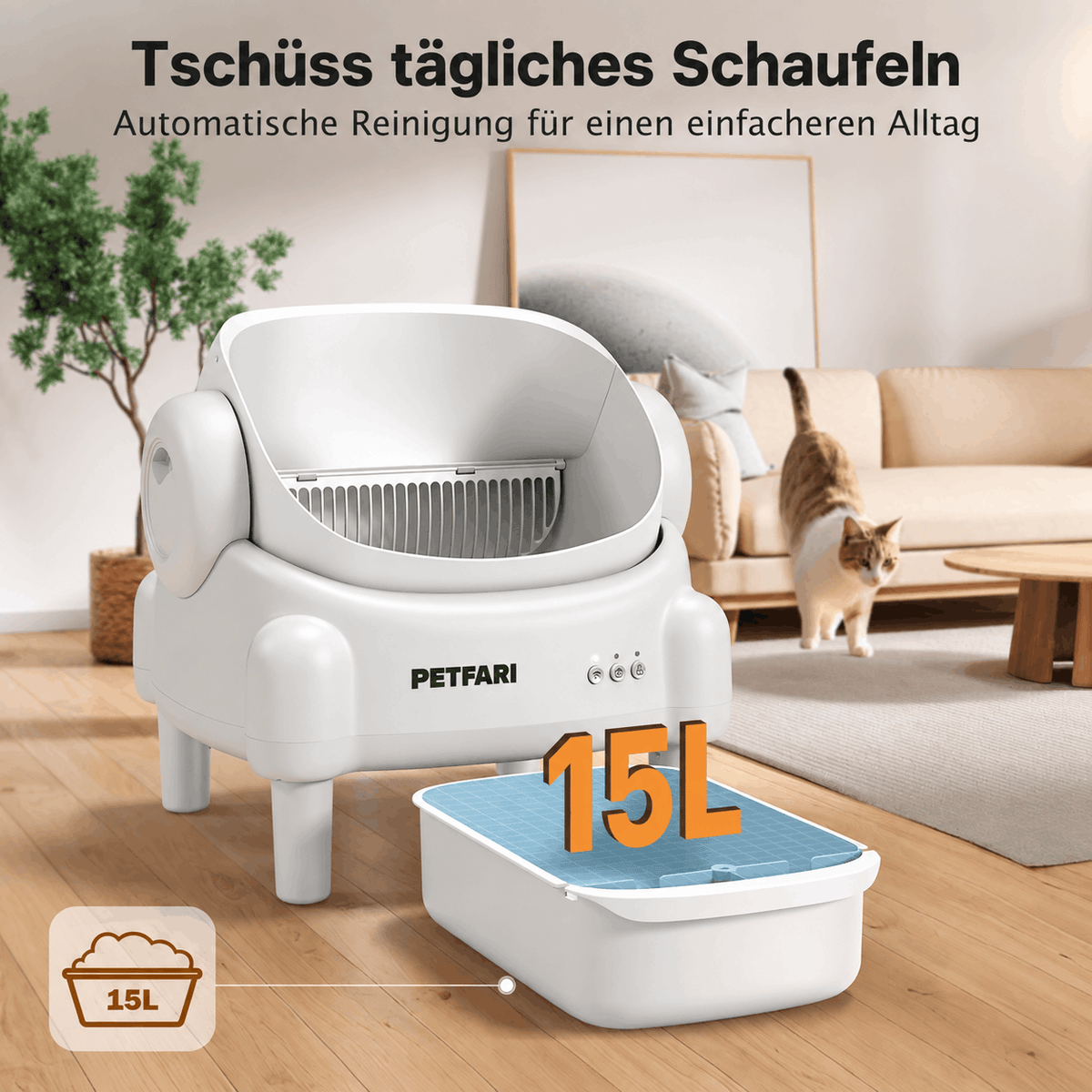 CleanPaw Katzenklo Automatisch