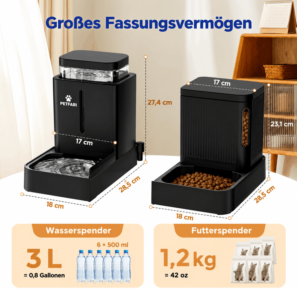 Futter- & Wasserspender DuoFlow
