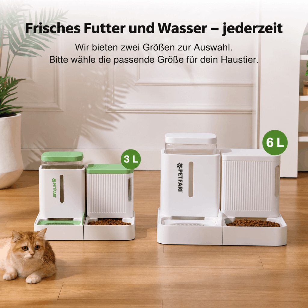 Futter- & Wasserspender DuoFlow