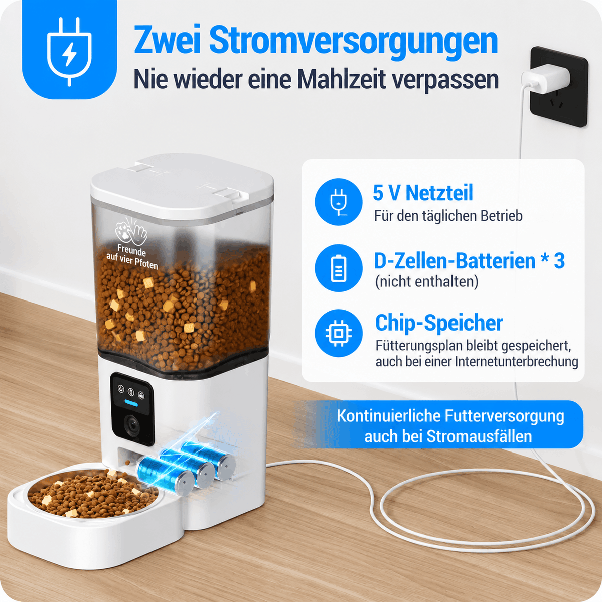 Futterautomat mit Kamera VisionFeed
