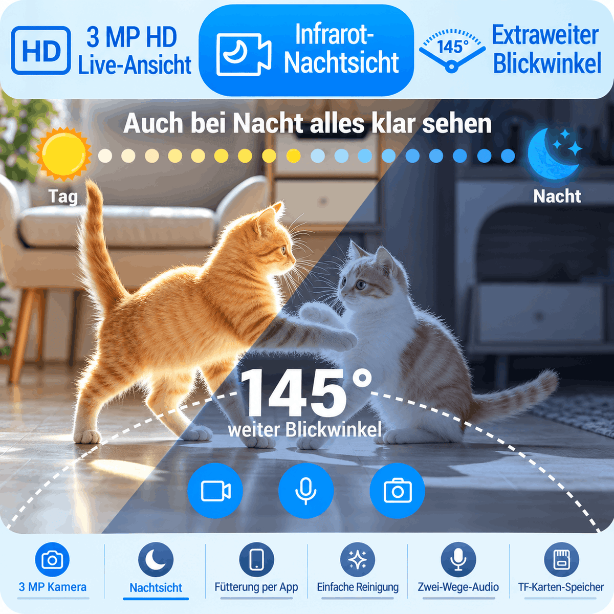 Futterautomat mit Kamera VisionFeed