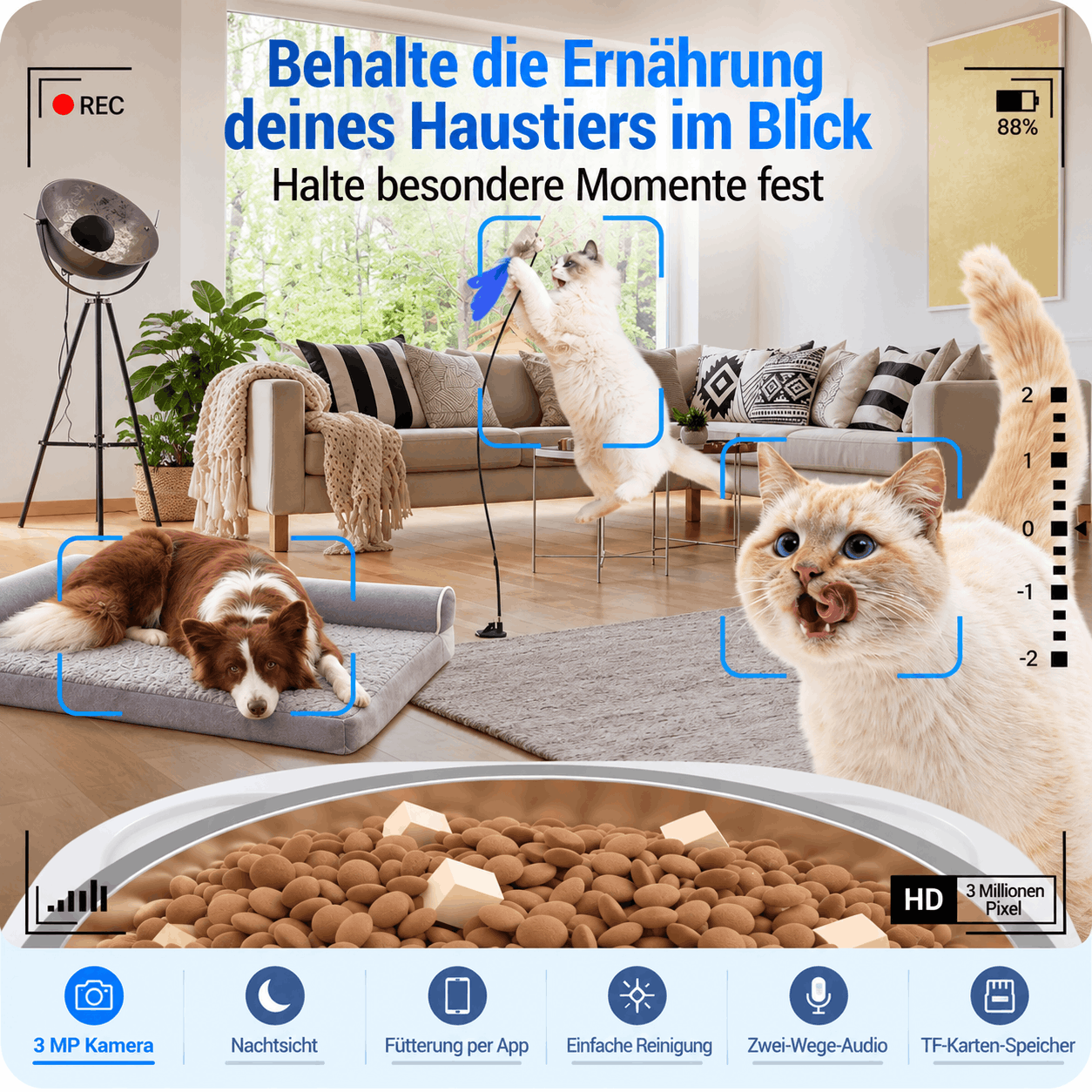 Futterautomat mit Kamera VisionFeed