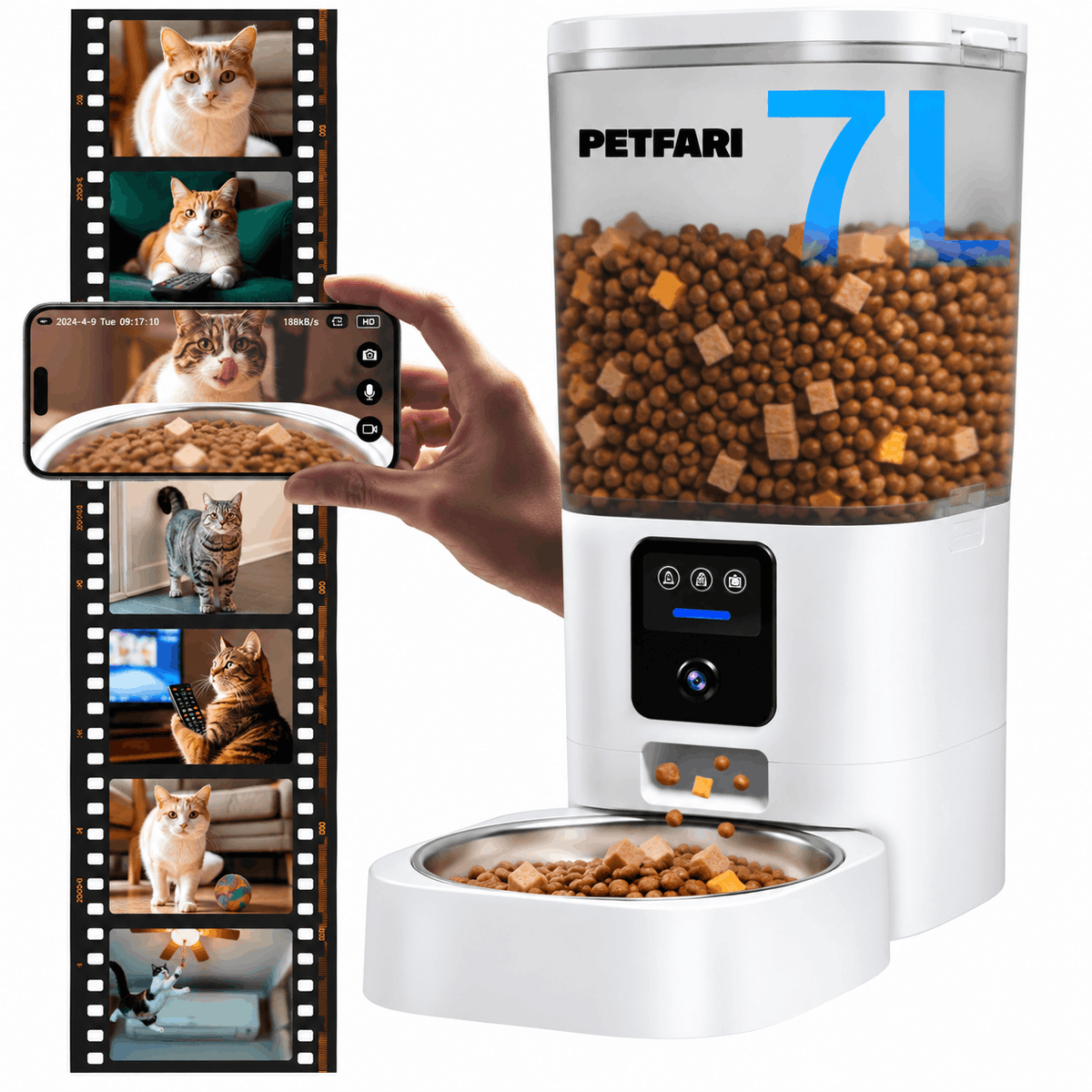 Futterautomat mit Kamera VisionFeed